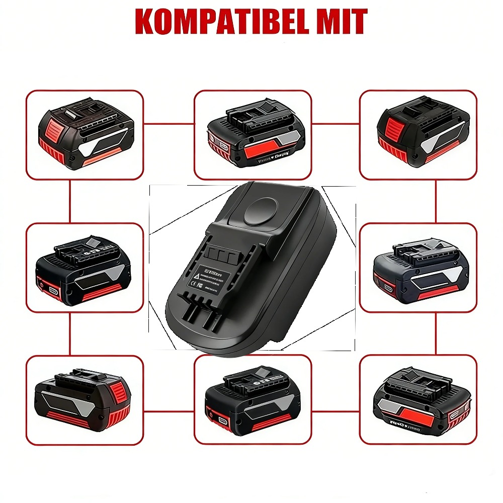 Adaptateur de batterie BOS18Wo - Brushless Cordless Electric Drill 18V avis et prix