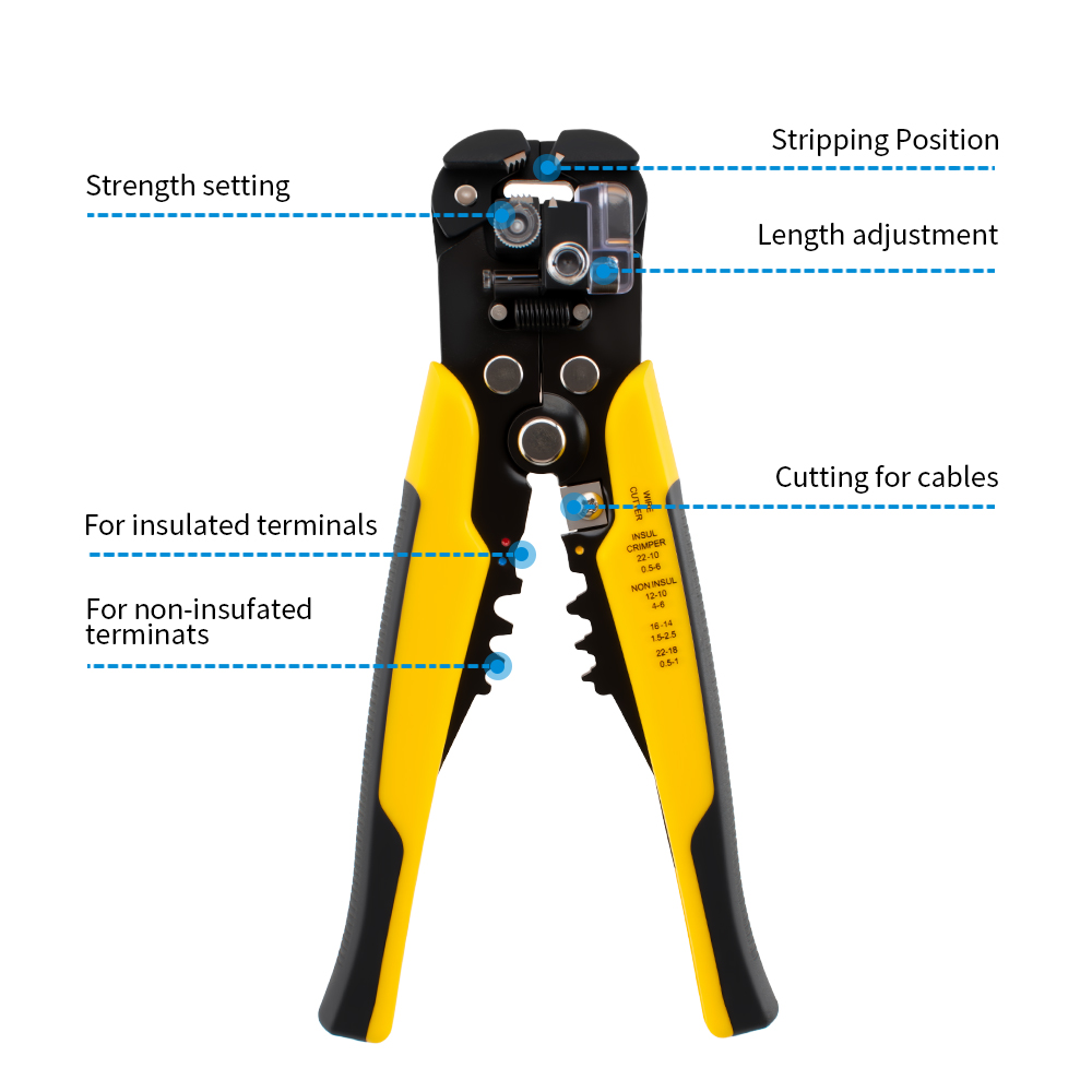 Outil manuel multifonctionnel  - Automatic Wire Stripper Cutter avis et prix