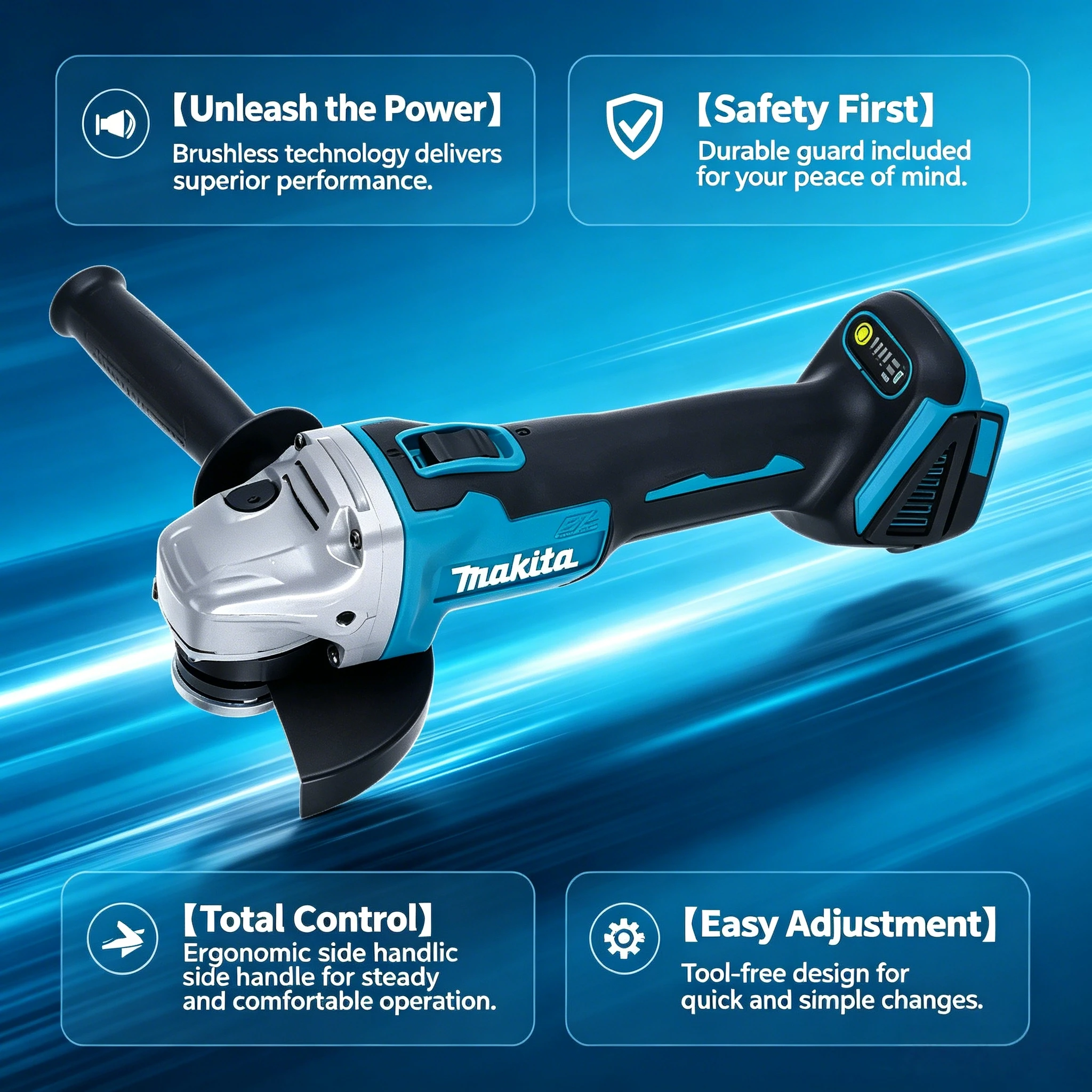 Meuleuse d'angle sans balais M - Brushless Angle Grinder Battery Powered avis et prix