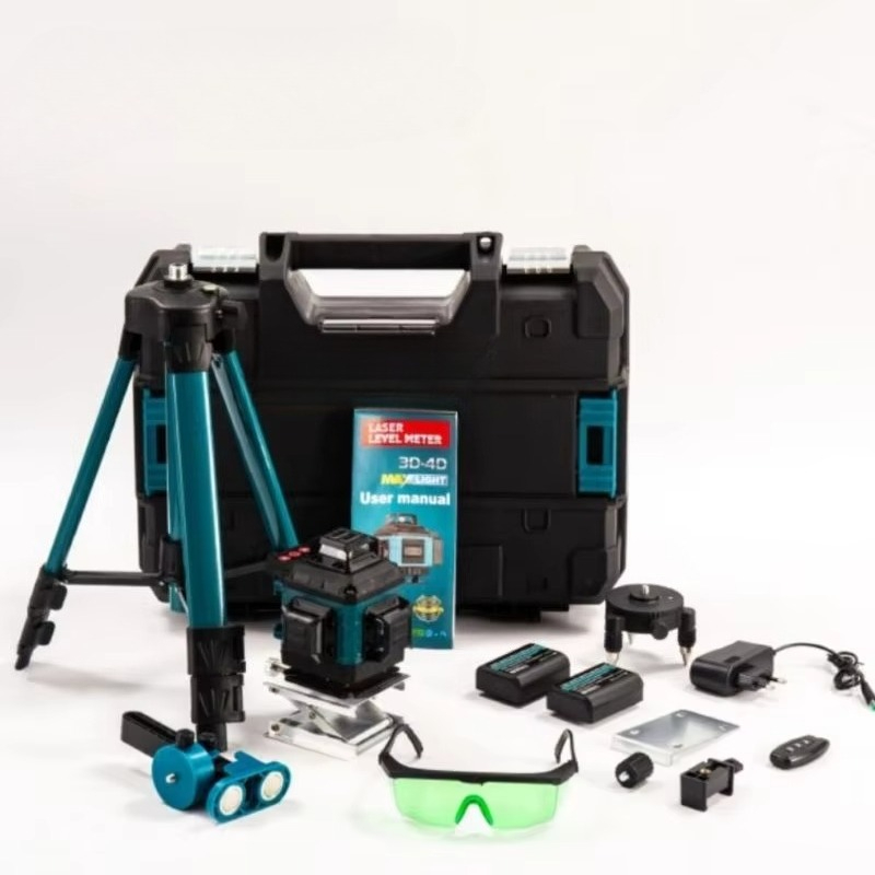 Niveau Laser numérique 16 lign - Laser Level 16 Lines 4D Green avis et prix