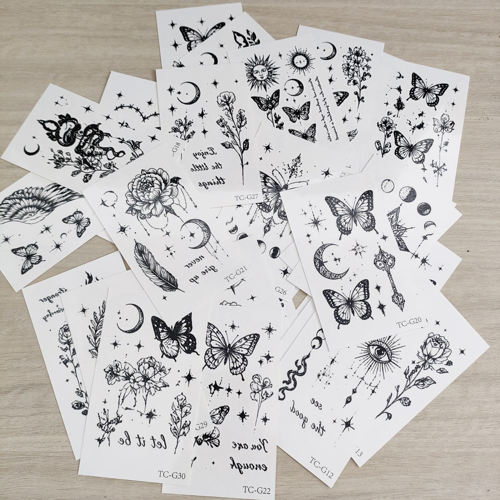 Autocollants de tatouage imper - Hand Tools avis et prix