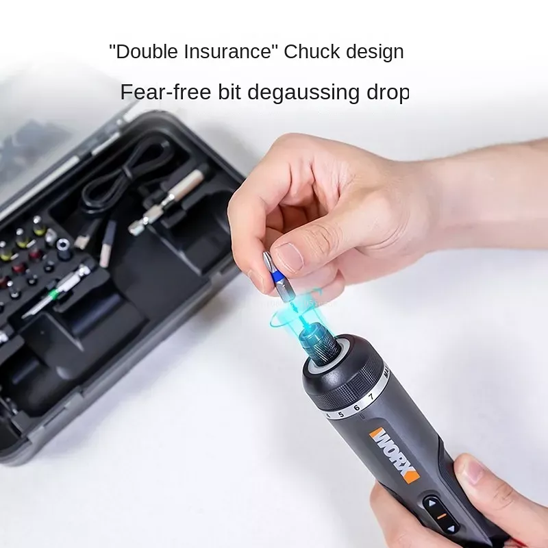 WORX WX242 4V jeu de tournevis - Electric Screwdriver Rechargeable Usb avis et prix