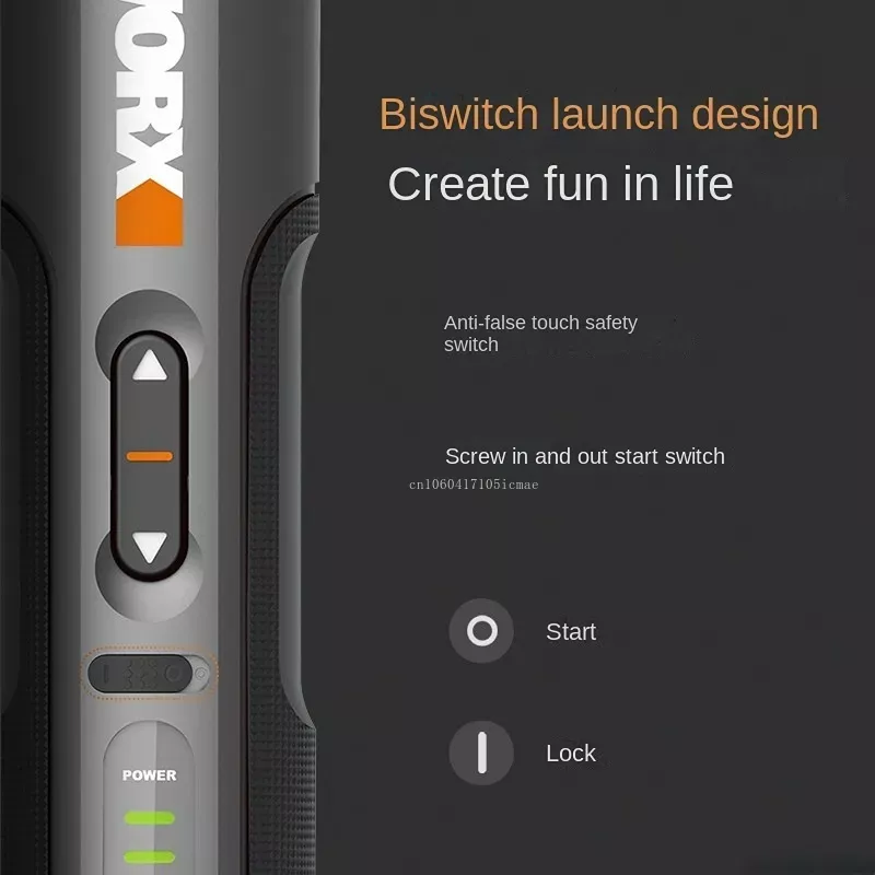 WORX WX242 4V jeu de tournevis - Electric Screwdriver Rechargeable Usb avis et prix