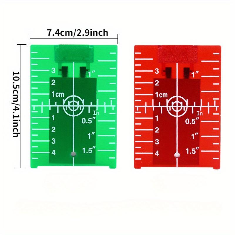 1 pièce Plaque de cible laser  - Laser Level 16 Lines 4D Green avis et prix