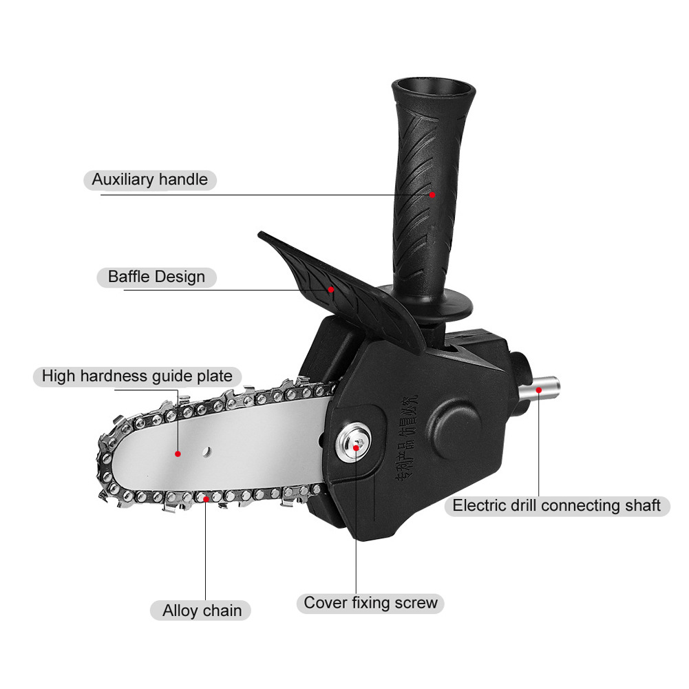 Scie à bois, scie à chaîne éle - Mini Electric Chainsaw 6 Inch avis et prix