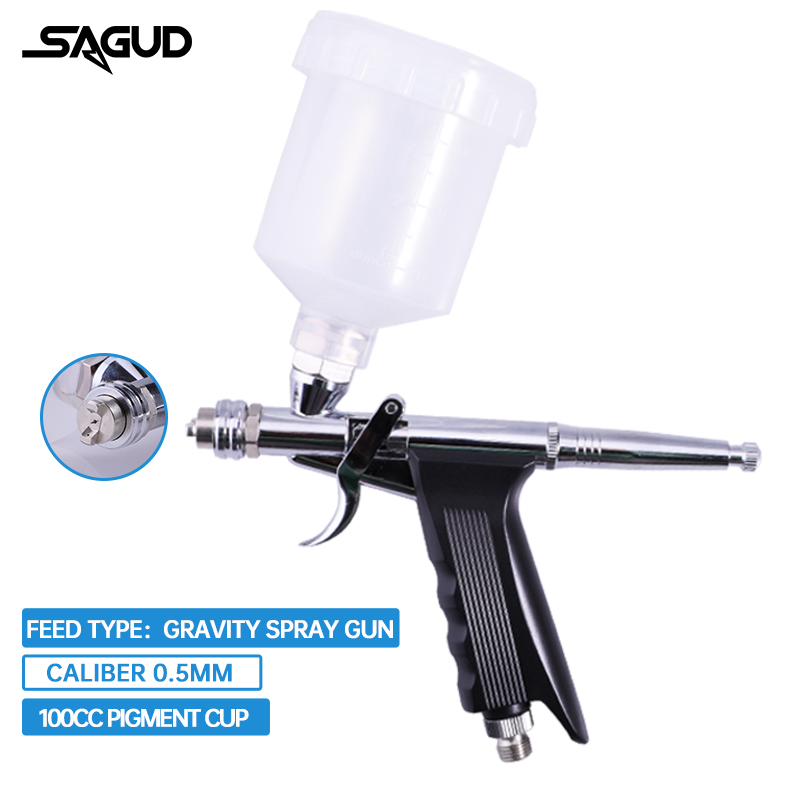 Aérographe à alimentation par  - Airbrush Kit With Mini Compressor avis et prix