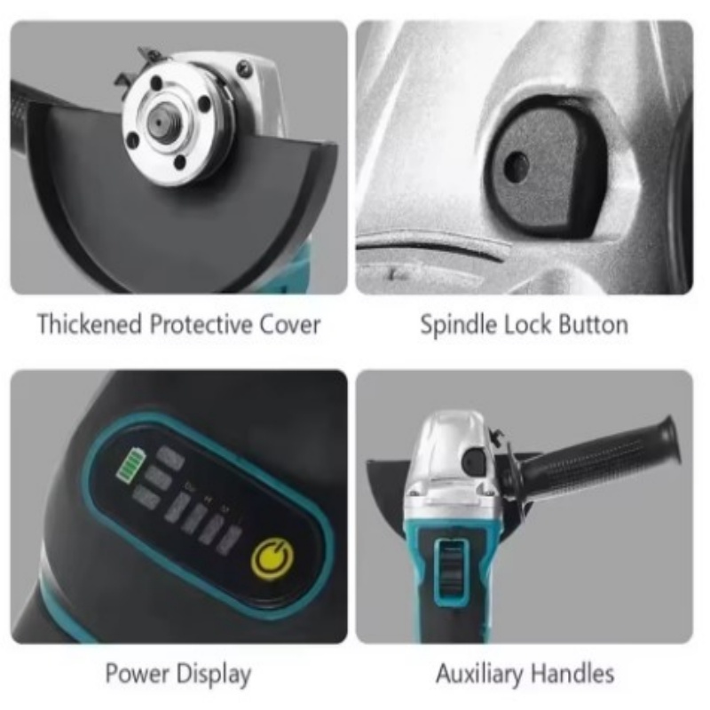 Meuleuse d'angle électrique sa - Brushless Angle Grinder Battery Powered avis et prix